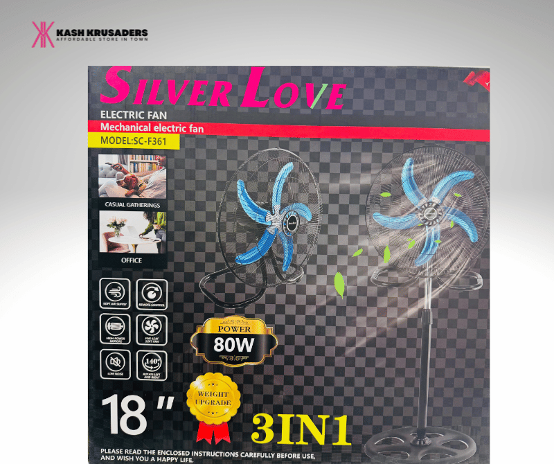 Electric Fan 18" 3In1